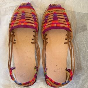 Colorful Woven Women's Sandals